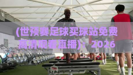 (世预赛足球买球站免费高清观看直播)：2026世预赛观赛指南，免费高清直播平台全解析