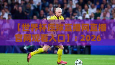 【世界杯压球直播网直播官网观看入口】: 2026年最新最全观赛指南来了！