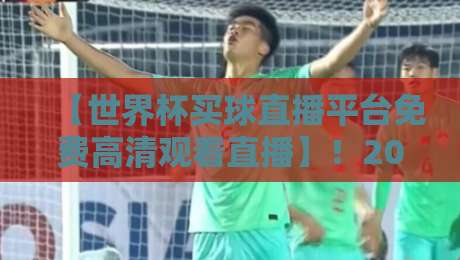 【世界杯买球直播平台免费高清观看直播】！2026年球迷必收的四大观赛秘籍
