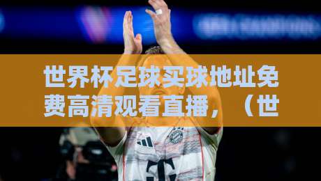 世界杯足球买球地址免费高清观看直播，（世界杯足球买球地址）这些平台让你不花一分钱看2026世界杯！