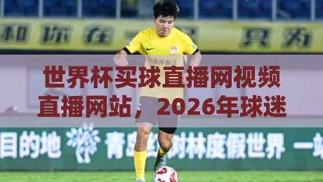 世界杯买球直播网视频直播网站,2026年球迷必看的五大观赛技巧 世界杯买球直播网视频直播网站,2026年球迷必看的五大观赛技巧