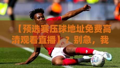 【预选赛压球地址免费高清观看直播】？别急，我手把手帮你找到靠谱入口+避坑指南