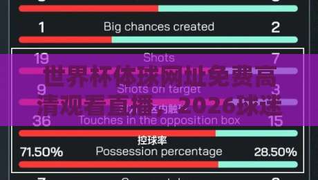 世界杯体球网址免费高清观看直播，2026球迷的观赛新姿势！