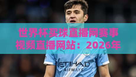 世界杯买球直播网赛事视频直播网站：2026年球迷必备的高清观赛平台