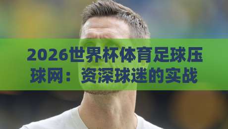 2026世界杯体育足球压球网：资深球迷的实战攻略与避坑指南