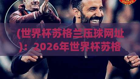 (世界杯苏格兰压球网址)：2026年世界杯苏格兰队压球渠道全解析