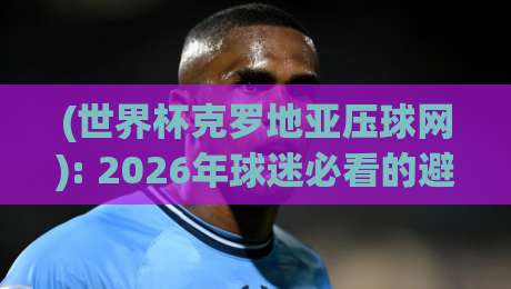 (世界杯克罗地亚压球网): 2026年球迷必看的避坑指南 (世界杯克罗地亚压球网): 2026年球迷必看的避坑指南